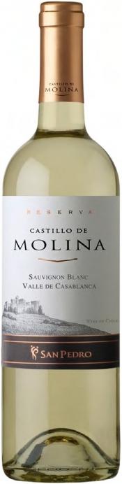 Вино Castillo de Molina Sauvignon Blanc Reserva Valle de Casablanca Кастийо де Молина Совиньон Блан Ресерва 2014 750 мл