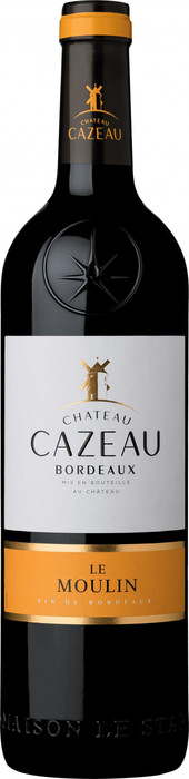 Вино Chateau Cazeau Le Moulin Bordeaux AOC  750 мл