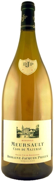 Вино Domaine Jacques Prieur  Meursault "Clos de Mazeray" Blanc  2018 1,5 л