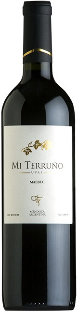 Вино Mi Terruno  Uvas  Malbec  Ми Терруньо Увас Мальбек  сухое 750 мл