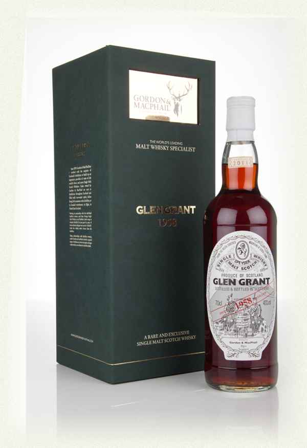 Виски Glen Grant, Глен Грант,  40% 75cl, 1958 фляга