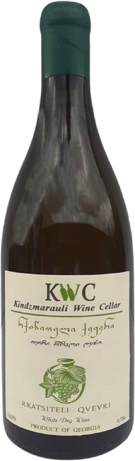 Вино Корпорация Киндзмараули Квеври Ркацители белое сухое  750 мл