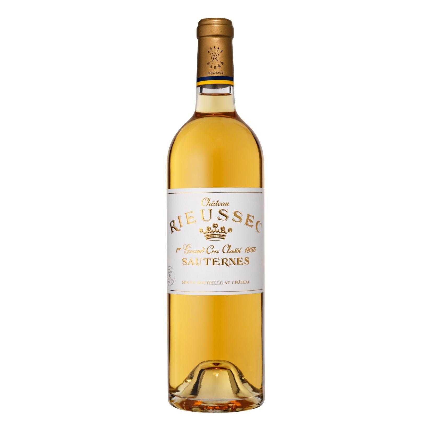 Вино CHATEAU RIEUSSEC ШАТО РИЁССЕК Сотерн Премьер Гран Крю Классэ Супериор Классэ AOC 2002 белое сладкое 750 мл