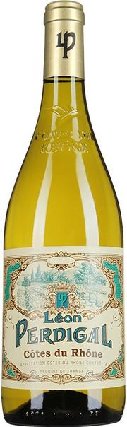 Вино  Leon Perdigal  Blanc  Cotes du Rhone AOC 750 мл