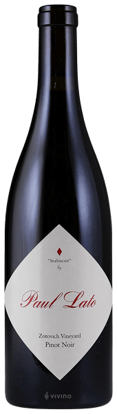 Вино Paul Lato Sta Rita Hills Pinot Noir Seabiscuit Zotovich Vineyard  Санта Рита Хилс Пино Нуар Сибискьют Зотович  2018 750 мл