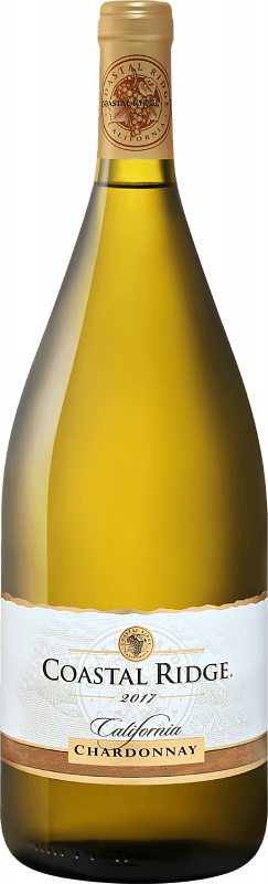 Вино Coastal Ridge Chardonnay  Коустал Ридж  Шардоне 2017 1500 мл