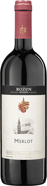 Вино Bolzano Merlot Больцано Мерло 2015 750 мл