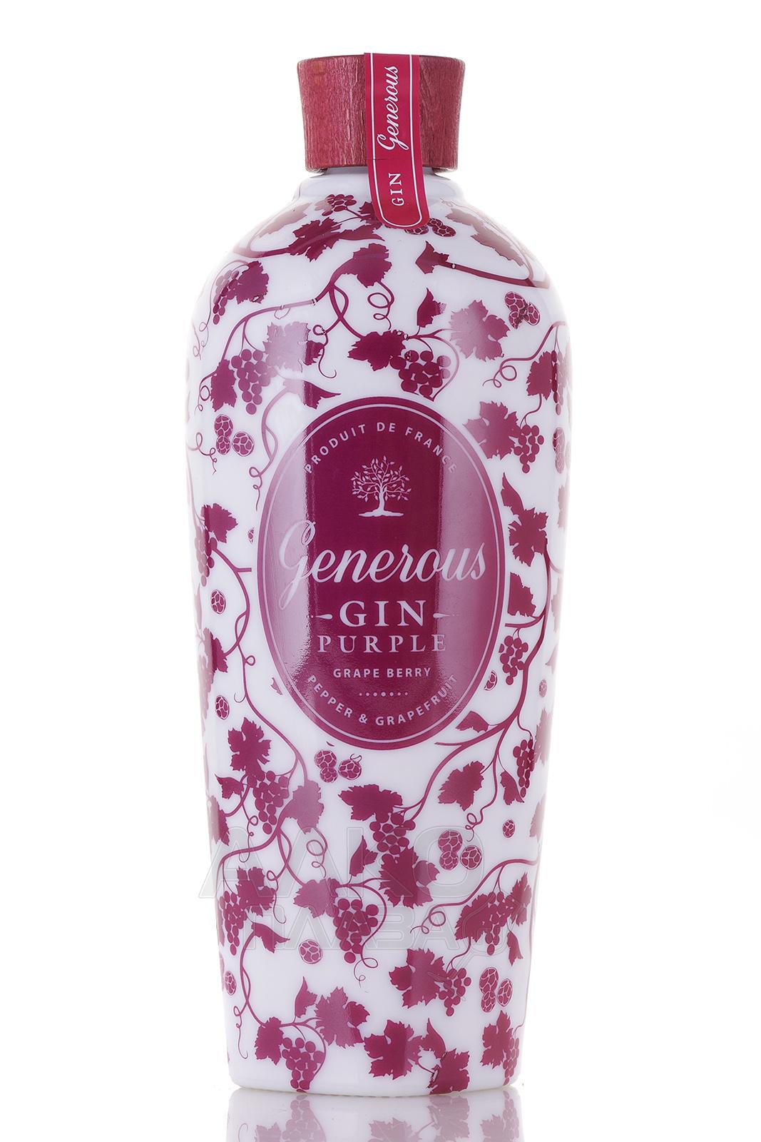 Джин   Generous Purple Gin  700 мл