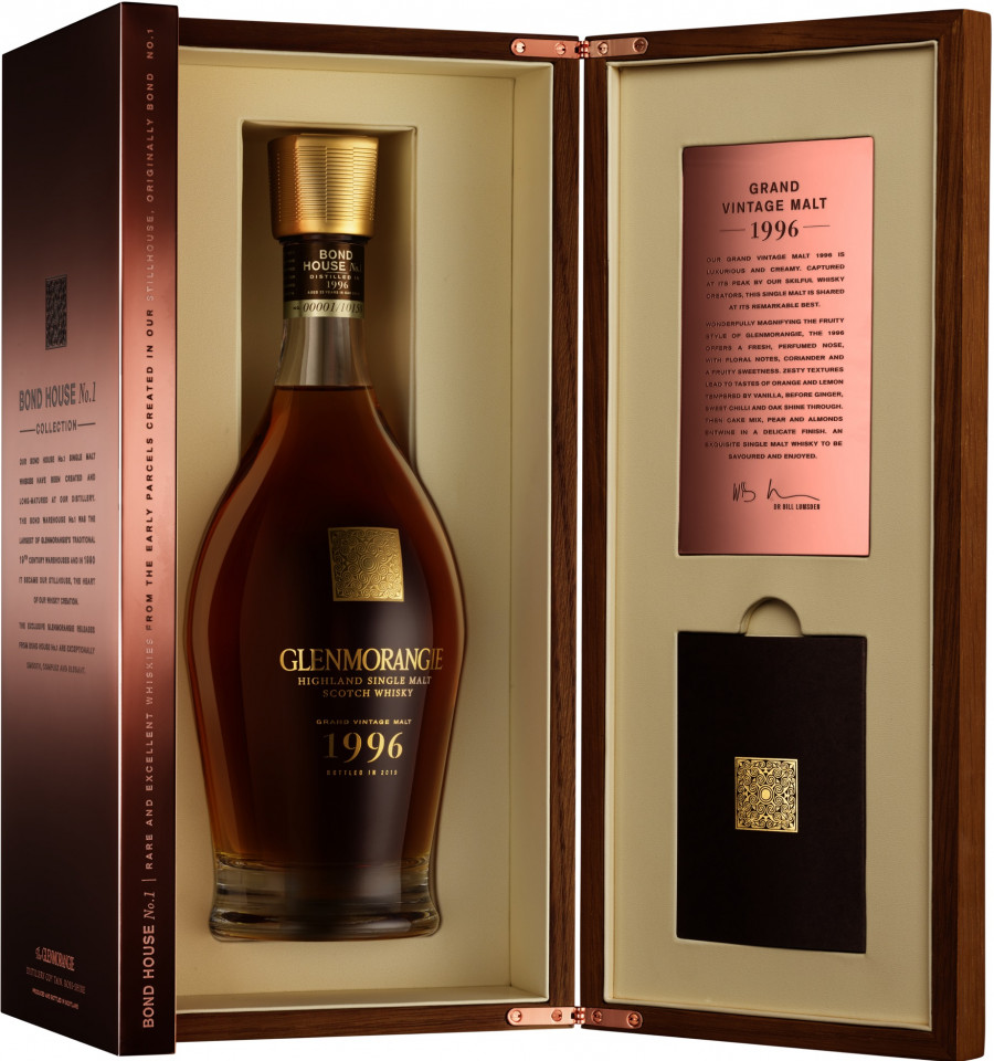Виски Glenmorangie Grand Vintage Malt   1996  700 мл