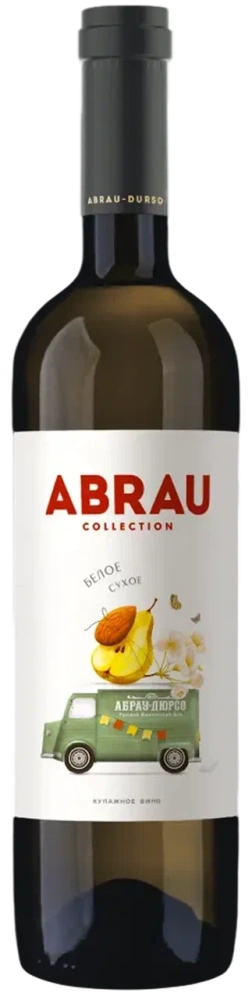 Вино Абрау Купаж белое сухое  2024  750 мл