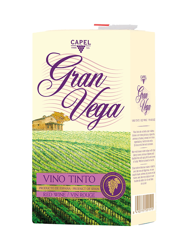 Вино Capel Vinos Gran Vega red dry 1000 мл