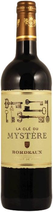 Вино  La Cle du Mystere Bordeaux AOC  Ля Кле дю Мистэр Бордо 2016 750 мл