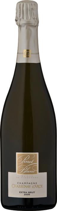 Шампанское Chassenay d'Arce Pinot Blanc Extra Brut gift in box  2008 750 мл
