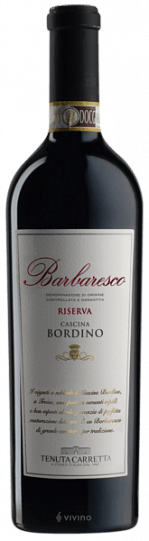 Вино  Tenuta Carretta Cascina Bordino Barbaresco Riserva  2016  750 мл