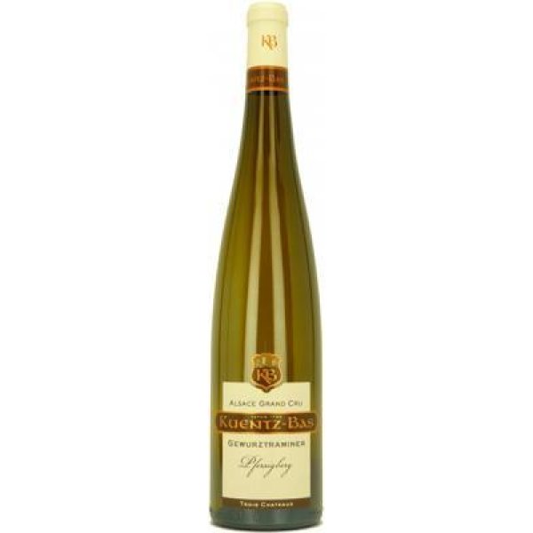 Вино Kuentz-Bas  Gewurztraminer Pfersigberg Trois Chateaux  Гевюрцтраминер Пферзигберг Труа Шато 2014 750 мл
