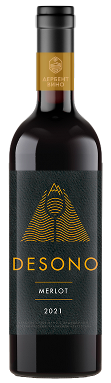 Вино  Desono   Merlot Дэсоно Мерло  2023  750 мл  12,5 %