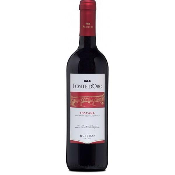 Вино Ruffino Ponte d'Oro Toscana IGT Руффино Понте д'Оро Тоскана IGT 2014 750 мл
