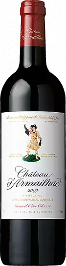 Вино Chateau d'Armailhac Grand Cru Classe Pauillac 2019 750 мл 13,5%