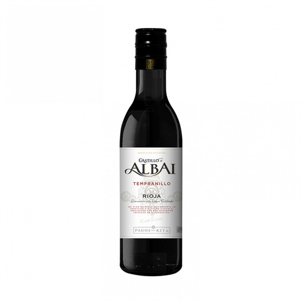Вино Pagos del Rey Castillo de Albai Rioja Пагос дель Рей Кастильо де Альбаи Риоха  красное 2020 187 мл