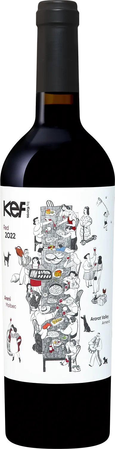 Вино Kef By Karas Areni Malbec Ararat Valley Tierras De Armenia 2024 750 мл 12,7%