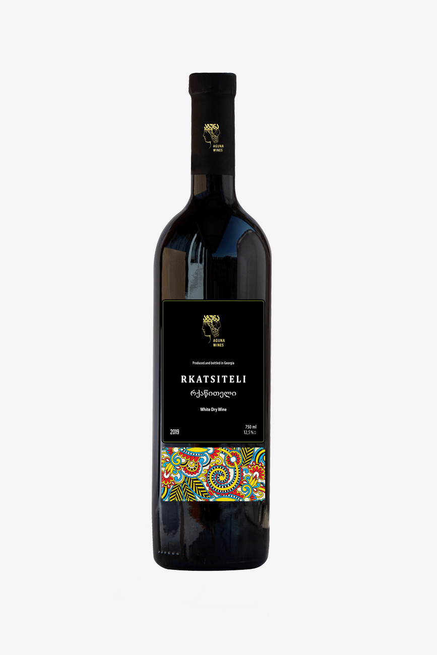 Вино Aguna Rkatsiteli white dry  750мл