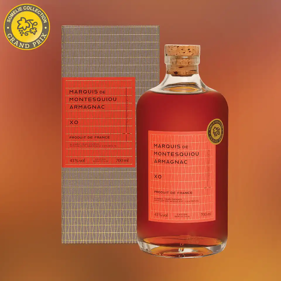 Арманьяк Marquis de Montesquiou XO gift box  700 мл  43%