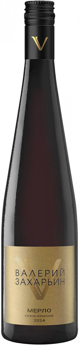 Вино Валерий Захарьин Мерло  2024  750 мл 