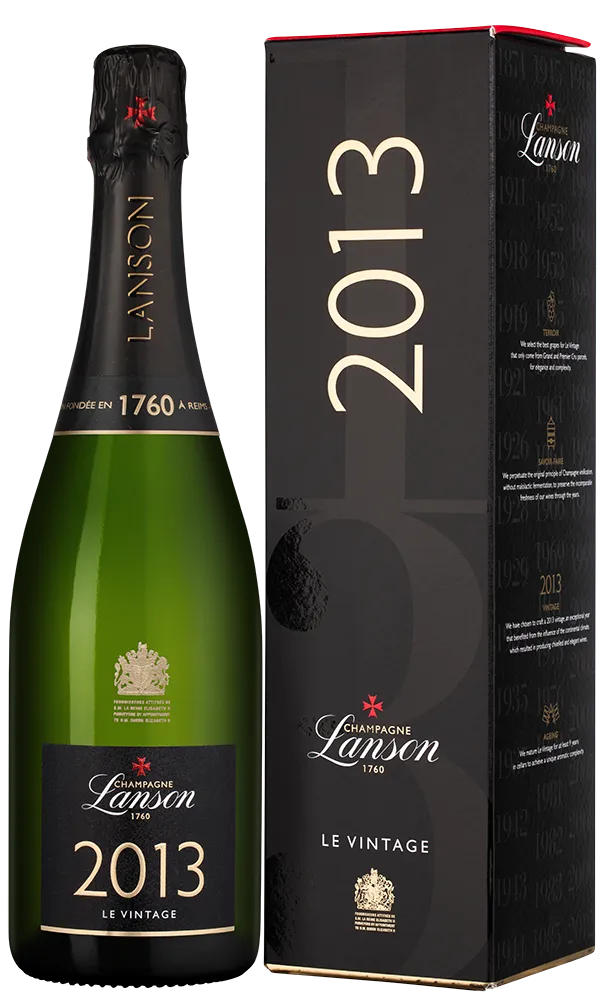 Шампанское Lanson Le Vintage Brut gift box  2013  750 мл 