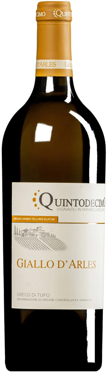 Вино Quintodecimo Giallo d’Arles Greco di Tufo DOCG  2024  750 мл
