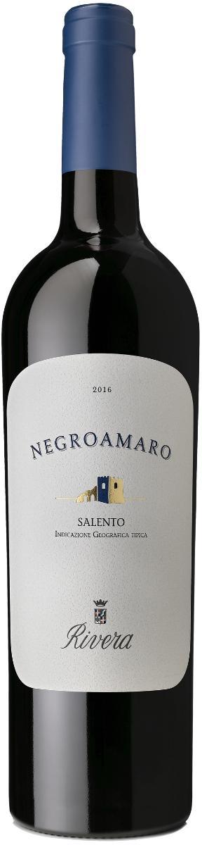Вино Negroamaro Salento Rivera Негроамаро Саленто Ривера 2021 750 мл