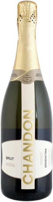 Игр.вино Bodegas Chandon Brut Шандон Мендоса  брют белое  750 мл