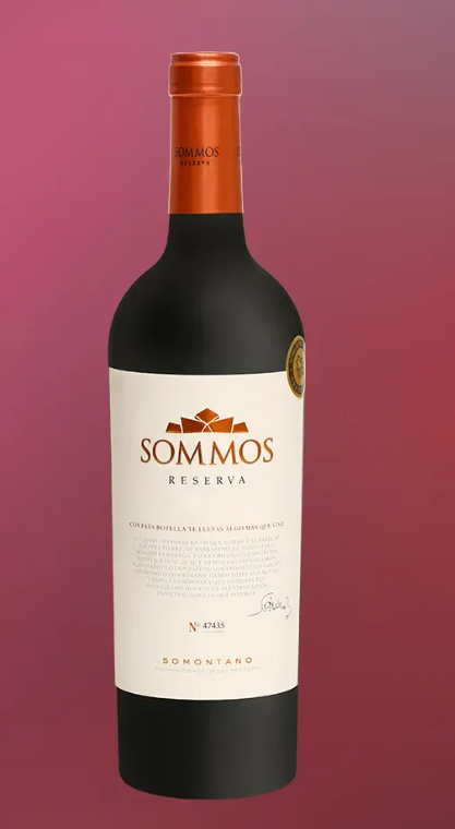 Вино Sommos Reserva 2020 750 мл 15%