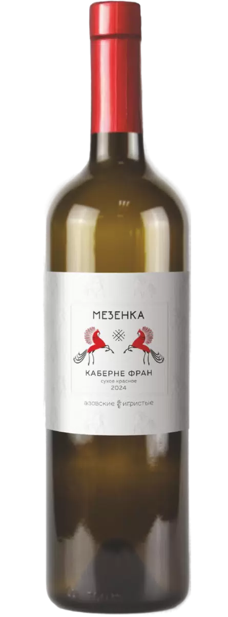 Вино  Азовские Игристые   Мезенка Каберне Фран  2024  750 мл  13,3%