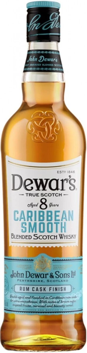 Виски Dewar's  Caribbean Smooth 8 Years Old   700 мл