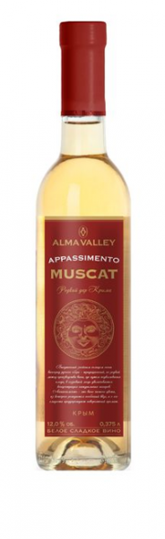 Вино  Alma Valley Appassimento Muscat Альма Вэлли Аппассименто Мускат в п/у  2018  мл