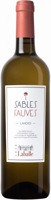 Вино Laballe, "Sables Fauves" Blanc   Лабалль, "Сабль Фов" Блан  750 2018  мл