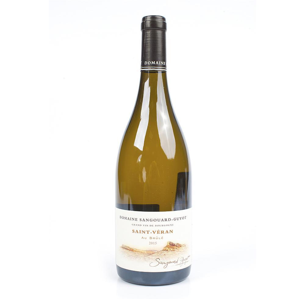 Вино Sangouard AOC Saint-Veran Au Brule  Сангуар Сен Вера О Бруле  2015 750 мл
