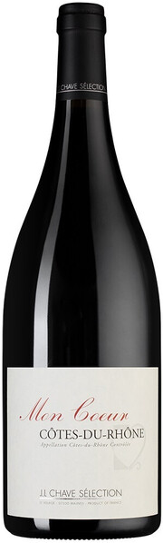 Вино Chave Mon Coeur  Cote-du-Rhone AOC  2019 1500 мл
