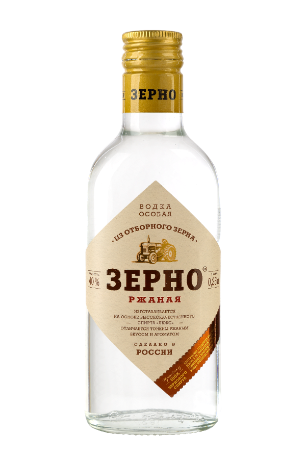 Водка Зерно  Ржаная 250 мл