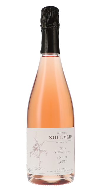 Шампанское  Solemme Rosé de Solemme Brut Nature 2020 750 мл  12%