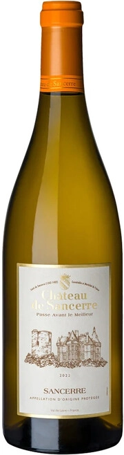 Вино Chateau de Sancerre   Шато де Сансер Блан, 2022, 0.75 л