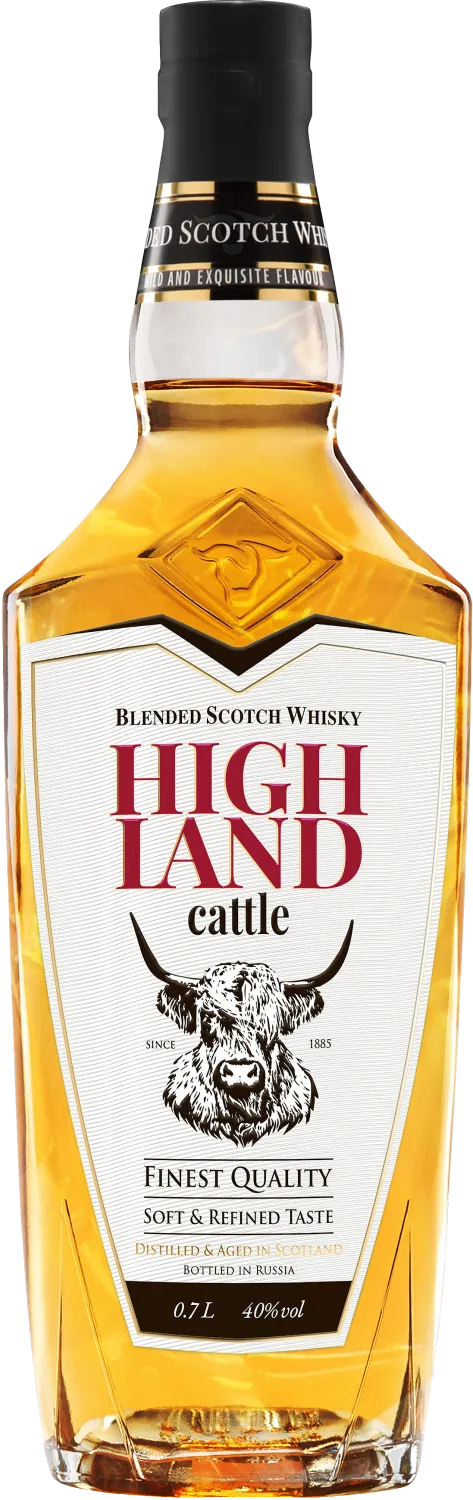 Виски Highland Cattle Blended Scotch Whisky 700 мл