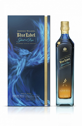 Виски Johnnie Walker Blue Label  Ghost and Rare Glenury Royal  700 мл