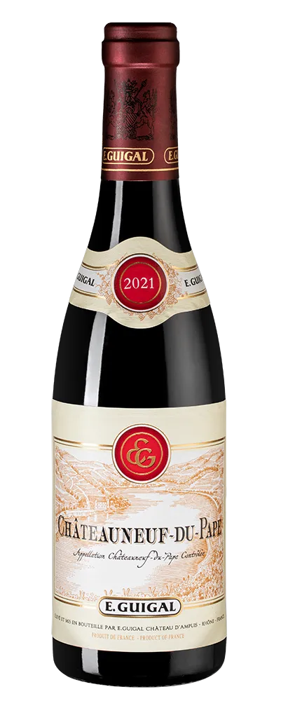 Вино E. Guigal  Chateauneuf-du-Pape Rouge  2021 375 мл