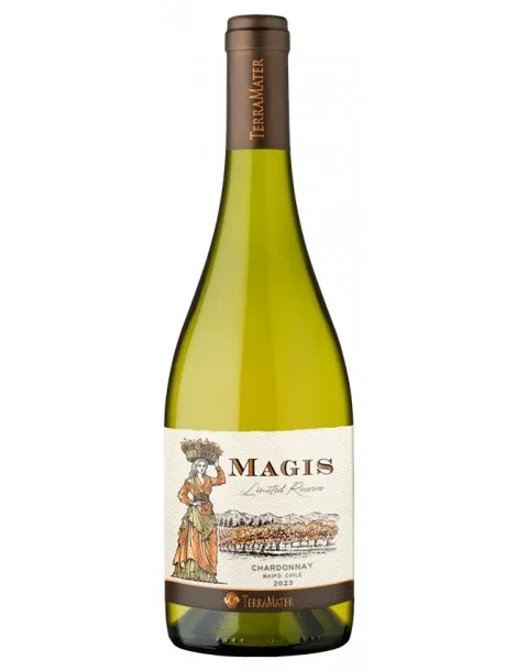 Вино TerraMater Magis Chardonnay Limited Reserve  2023  750 мл