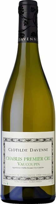 Вино Clotilde Davienne Vaucoupin Chablis Premier Cru АОС 2021  750 мл  13%