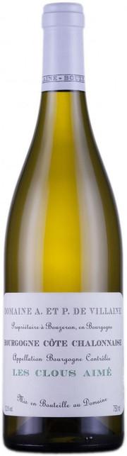 Вино Domaine A. et P. de Villaine Bourgogne Cote Chalonnaise  Les Clous Aime 2021 750 мл 12,5%