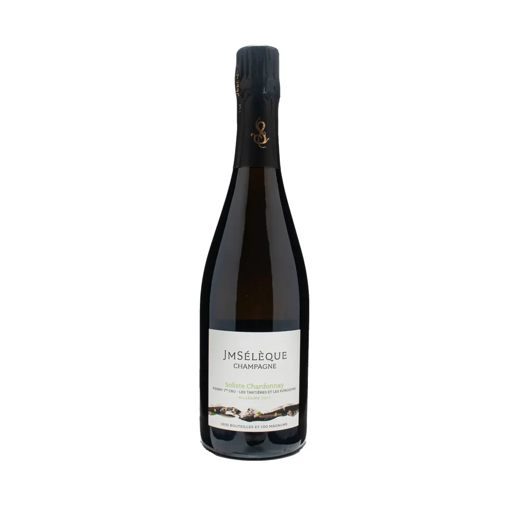 Шампанское J-M Seleque Soliste Chardonnay Pierry 1er  Cru "Les Tartières et les  Porgeons" Extra Brut    2020   750 мл 12,5%