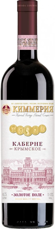 Вино Киммерия Каберне Крымское  750 мл