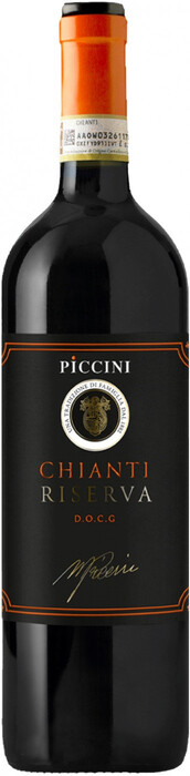 Вино Piccini Chianti  Riserva DOCG  Пиччини Кьянти Ризерва 2019   750 мл